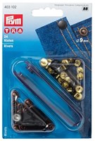Prym Decorative Rivets 9 mm 02 Antique Copper / Bronze