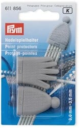 Prym Point Protectors for 3.0 - 3.5 mm Dove Grey