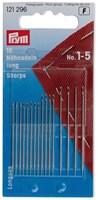 Prym Sharps Sewing Needles Long Steel No. 1-5