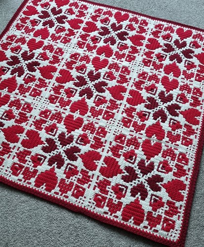 Everlasting Love Blanket Crochet Kit - with Digital Pattern-2