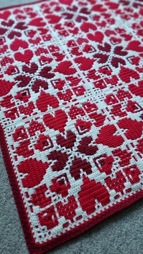 Everlasting Love Blanket Crochet Kit - with Digital Pattern-3