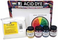 Jacquard Wool dyeset incl. citric acid Yellow, Turquoise, Red & Black-2