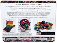 Jacquard Wool dyeset incl. citric acid Yellow, Turquoise, Red & Black-3
