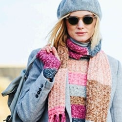 Knitting Pattern Stylecraft Batik Swirl DK No. F046 Scarf, Cowl and Mittens