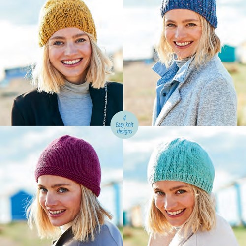 Knitting Pattern Stylecraft Special Aran With Wool No. F081 Hats