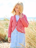 Knitting Pattern Stylecraft Naturals - Organic Cotton DK No. F088 Girls’ Cardigans-3