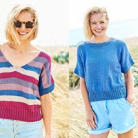 Knitting Pattern Stylecraft Naturals - Organic Cotton DK No. F090 Tops