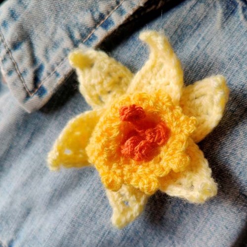 Crochet Pattern Stylecraft Special DK No. F093 Daffodil