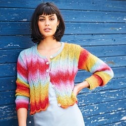Knitting Pattern Stylecraft Cabaret DK No. F095 Cardigan