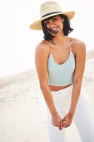 Knitting Pattern Stylecraft Naturals - Bamboo + Cotton DK No. F098 Crop Top-2