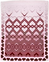 Fading Hearts Blanket Crochet Kit