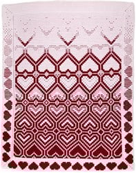 Fading Hearts Blanket Yarn- and Crochet Kit