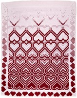 Fading Hearts Blanket Crochet Kit