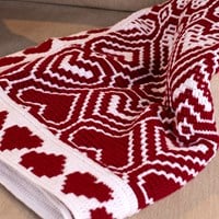 Fading Hearts Blanket Crochet Kit-2