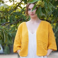 Fair Cotton Bolero Crochet Kit