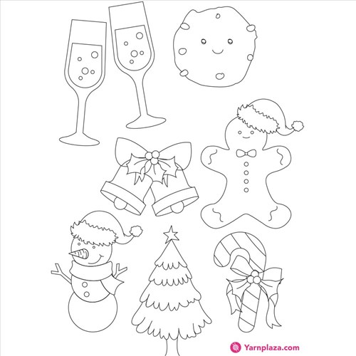 Yarnplaza Punch Pattern Christmas (Stencil) (Digital)-3