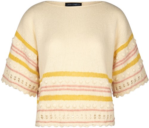 Ecopuno Gestreepte Noppen Shirt Breipakket 36/38