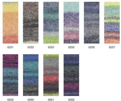 Lana Grossa Meilenweit 100 Sorbetto 6256 Dark blue / Grey-2