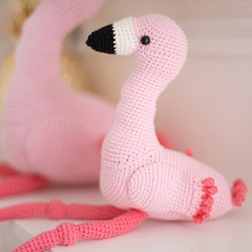 Mixed Up Flamingo Crochet Kit 1 Small