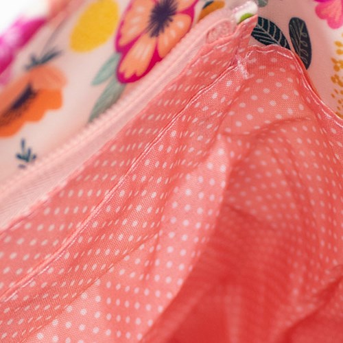 Craft Bag Floral Garden Pink-3