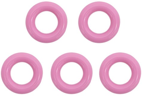 Durable Plastic Rings 20mm 5 pieces 