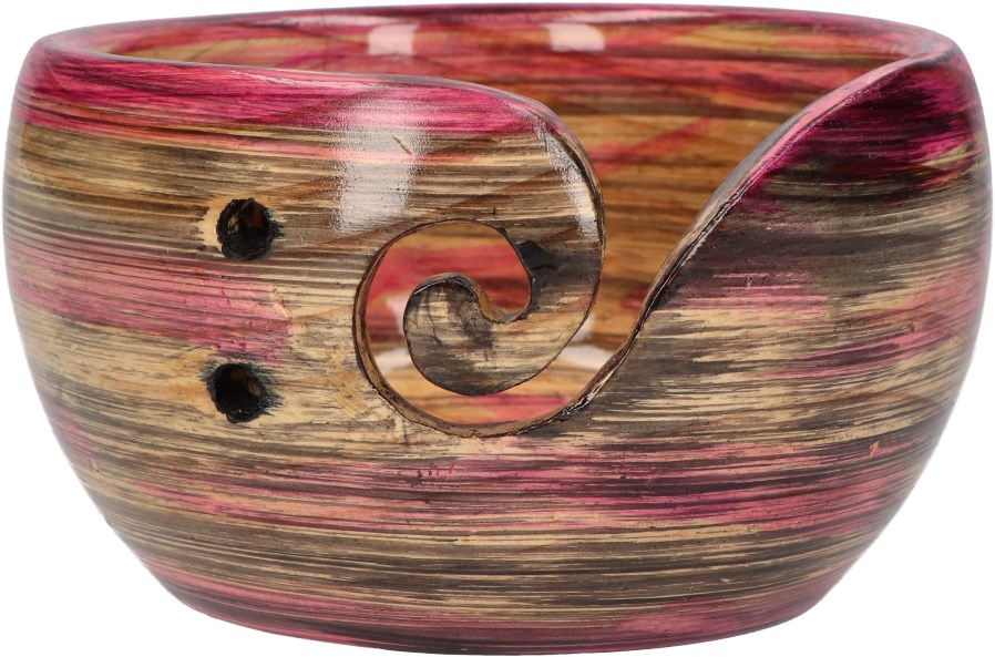 Durable Wooden Yarn Bowl 