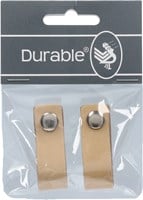 Durable Leather Label Blank (2 pieces) 001 Light Brown