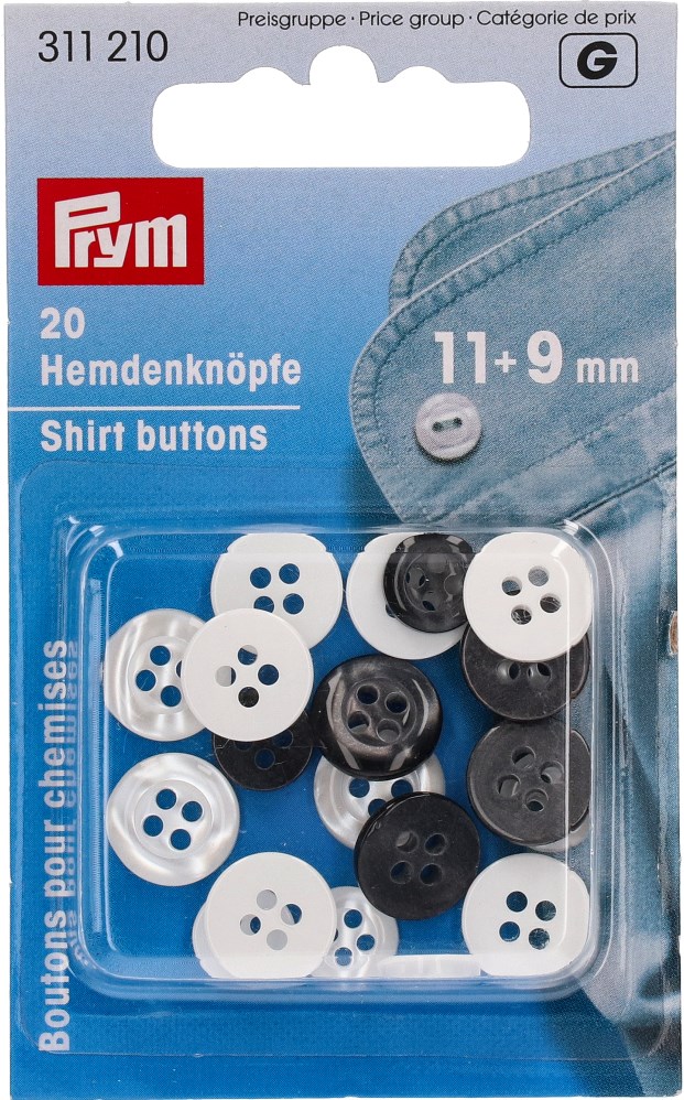 Prym Shirt Buttons - order online at !