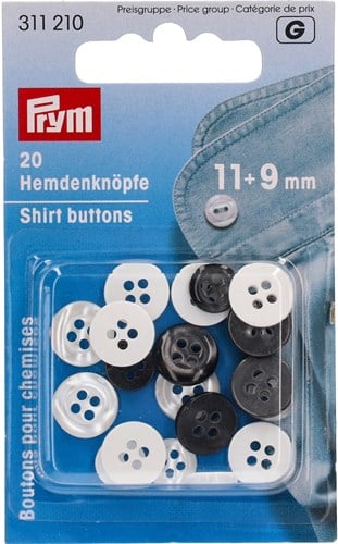 Prym Shirt Buttons