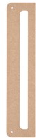 Durable MDF Wall Hanger 25x5cm