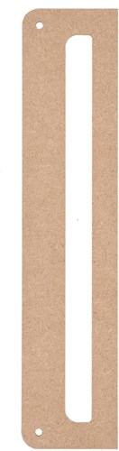 Durable MDF Wall Hanger 25x5cm
