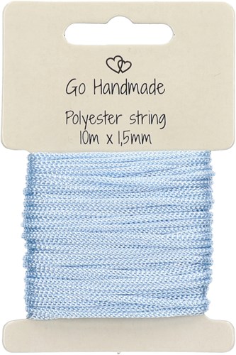 Go Handmade Polyester Cord 5 Blue