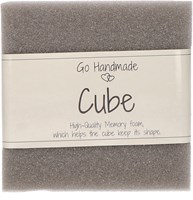 Go Handmade Memory Foam Cube 12.5 x 12.5 cm