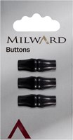 Milward Black Toggle Button 25mm (3 pieces)