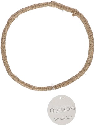 Macramé Wreath Base Jute 14 cm
