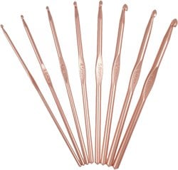 Milward Rosé Crochet Hook Set 3.00 - 6.50mm