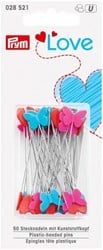 Prym Love Pins with Plastic Head (50 pieces)