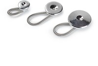 Prym Flexi Buttons with Loop Silver 19 mm-2
