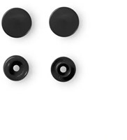 Prym Snap Fastener Color Snaps 12.4 mm 03 Black-2