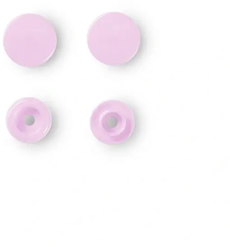 Prym Snap Fastener Color Snaps 12.4 mm 04 Pink-2