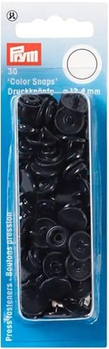 Prym Snap Fastener Color Snaps 12.4 mm 01 Navy