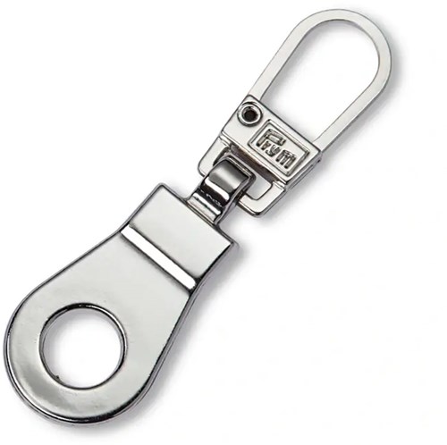 Prym Fashion Zipper Puller Ring 01 Silver-2