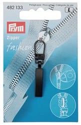 Prym Fashion Zipper Puller Ring 01 Silver 