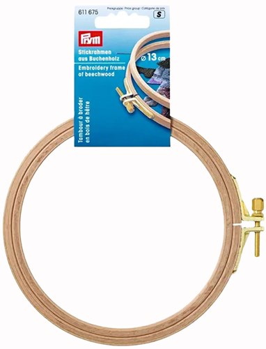 Prym Embroidery Hoop Beechwood Ø 13 cm