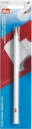 Prym Marking Pencil Water Erasable White