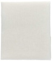 Rico SB Linen Embroidery Fabric 46 x 46 cm 001 White-2