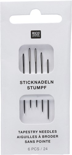 Rico Embroidery Needles Nr. 26 (Blunt Point)