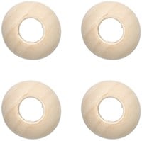 Rico Macramé Wooden Beads 35mm - 4 pieces