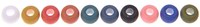 Rico Ponii Beads color beads - Matt Dark Earthy-3