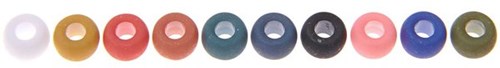 Rico Ponii Beads color beads - Matt Dark Earthy-3